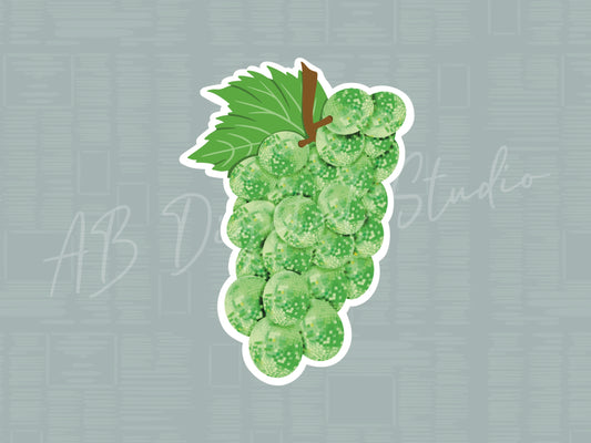 Disco Grapes Sticker