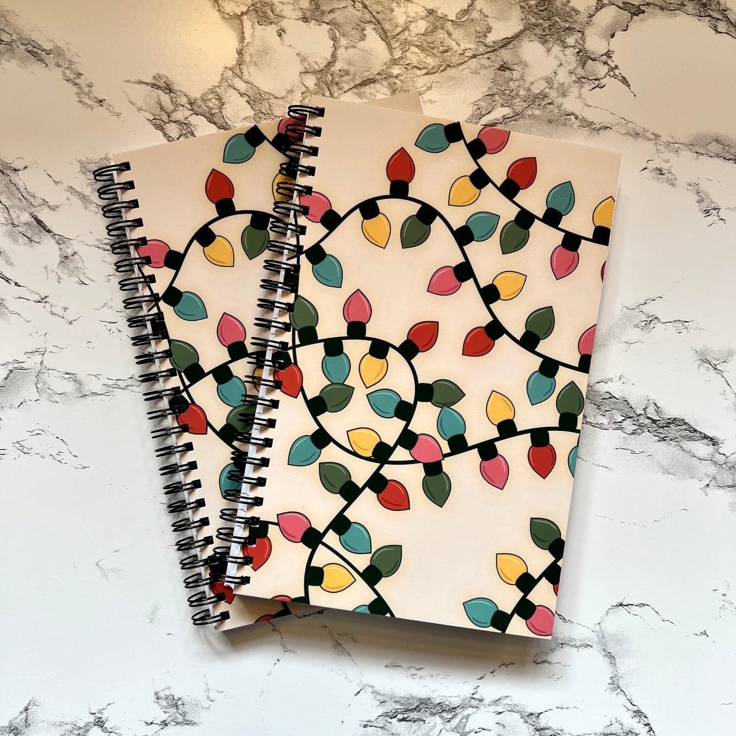 Christmas Lights Notebook