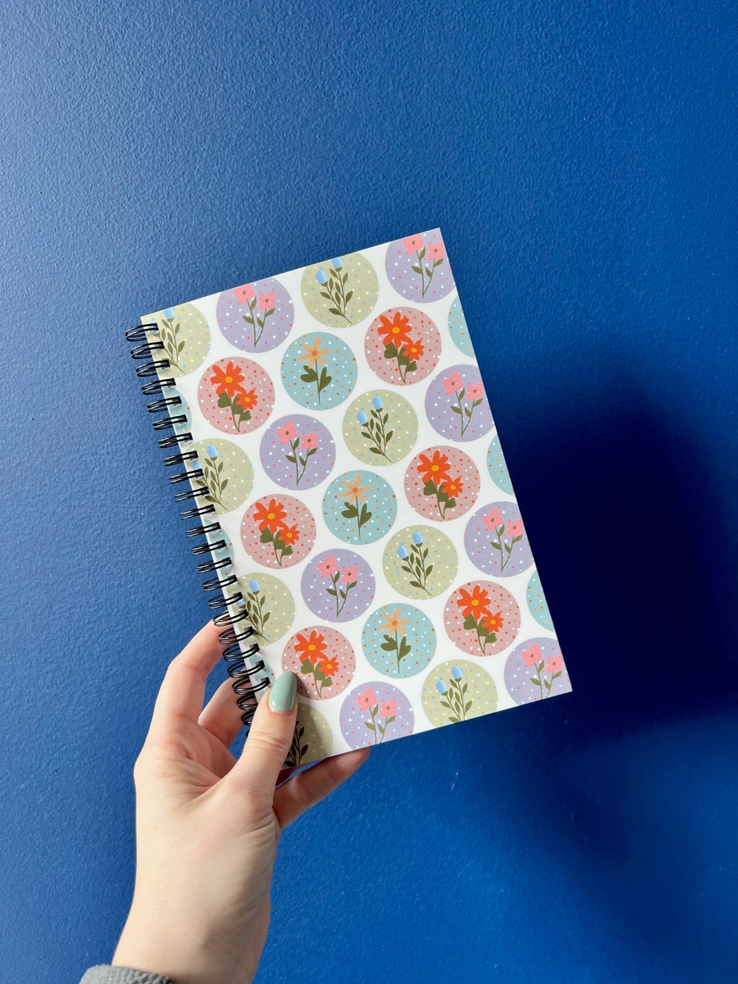 Floral Circles Notebook