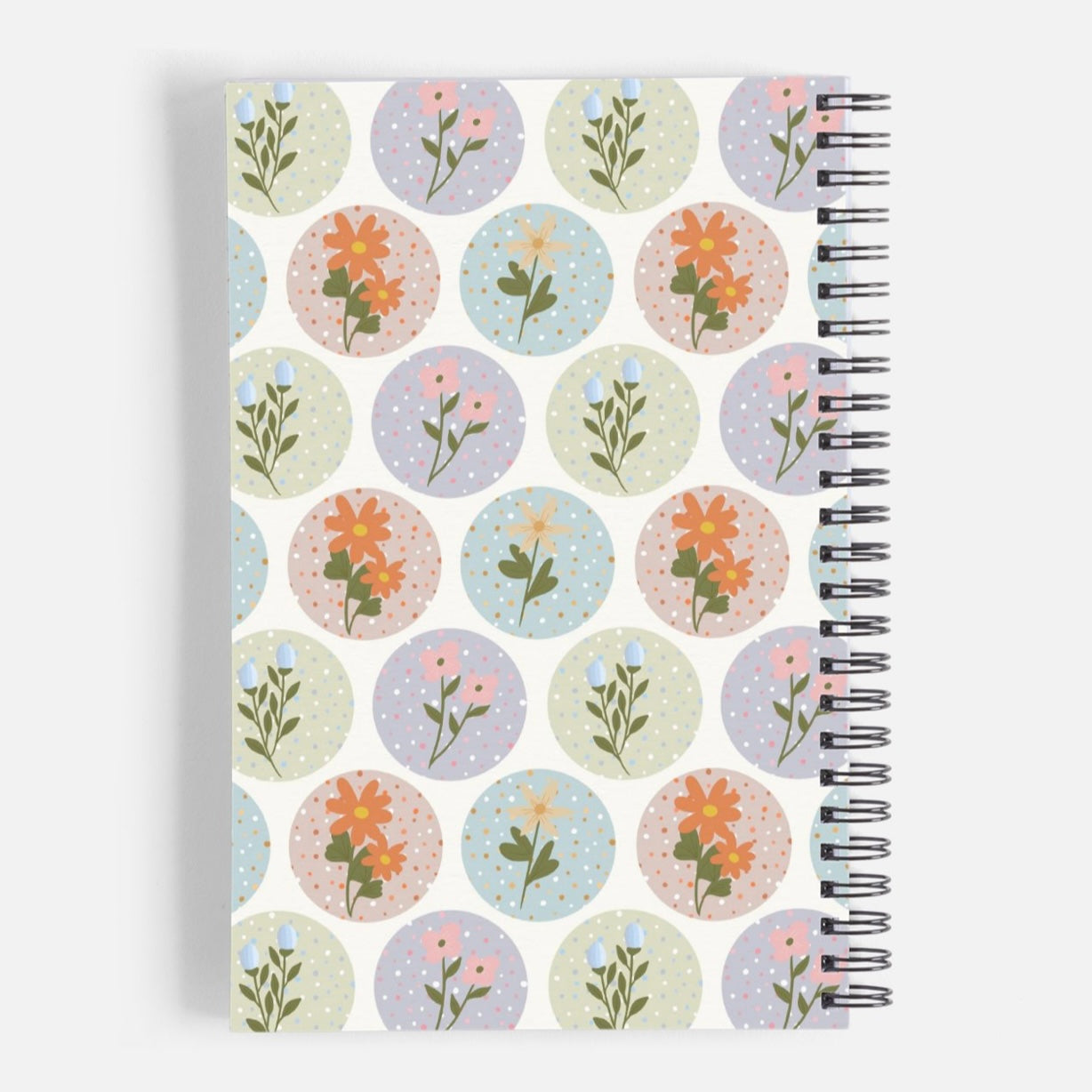 Floral Circles Notebook