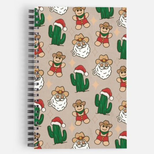 Western Christmas Notebook