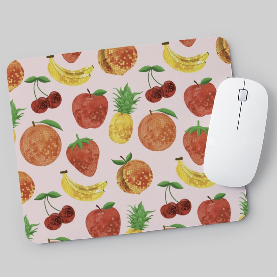 Disco Fruit Mouse Pad