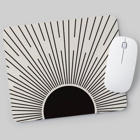 Abstract Sun Mouse Pad
