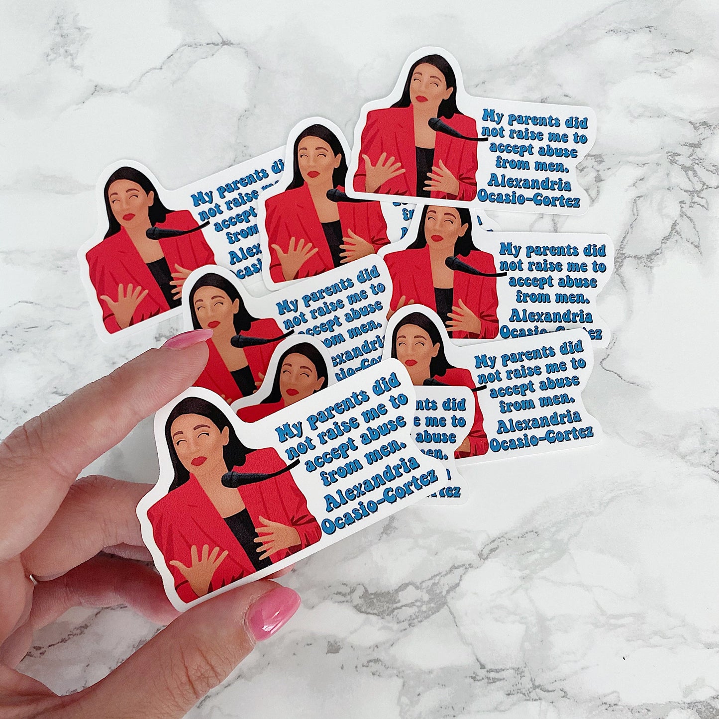 Alexandria Ocasio-Cortez Sticker