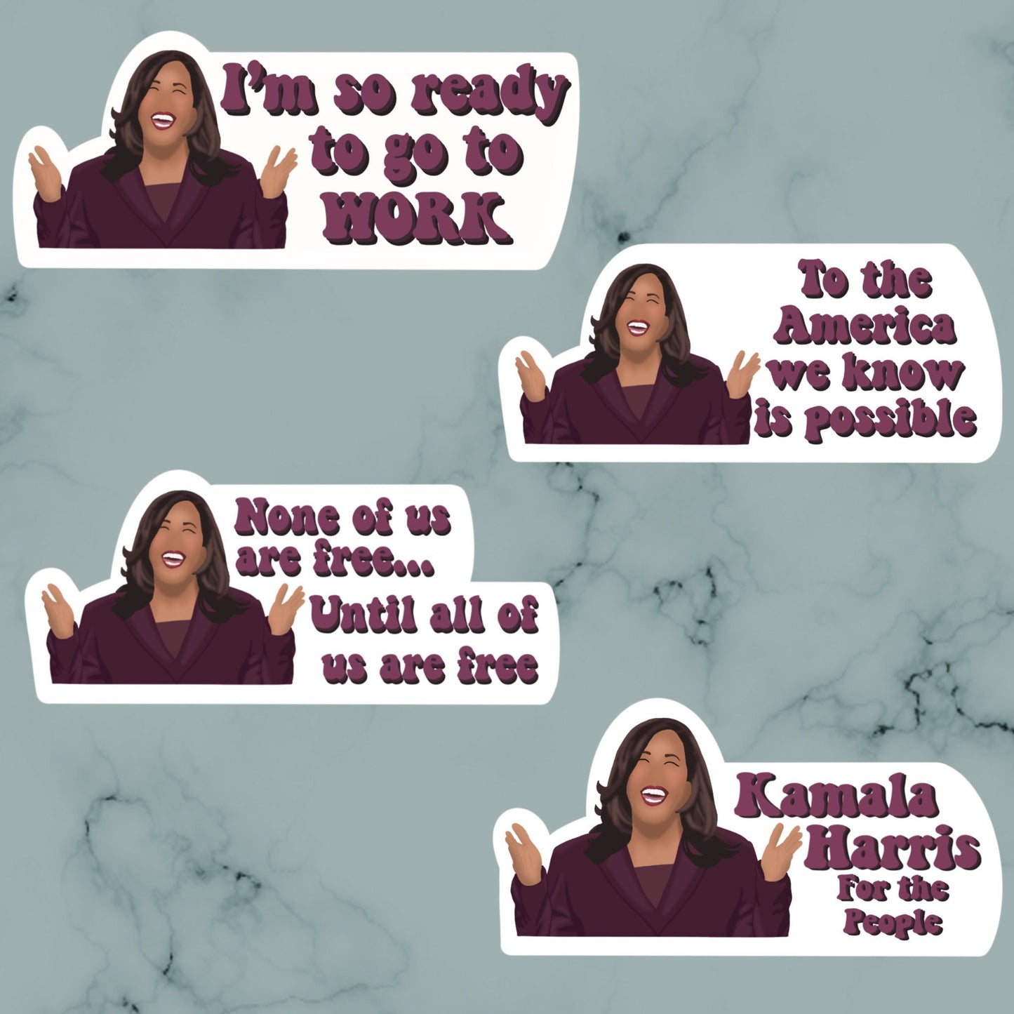 Kamala Harris Sticker