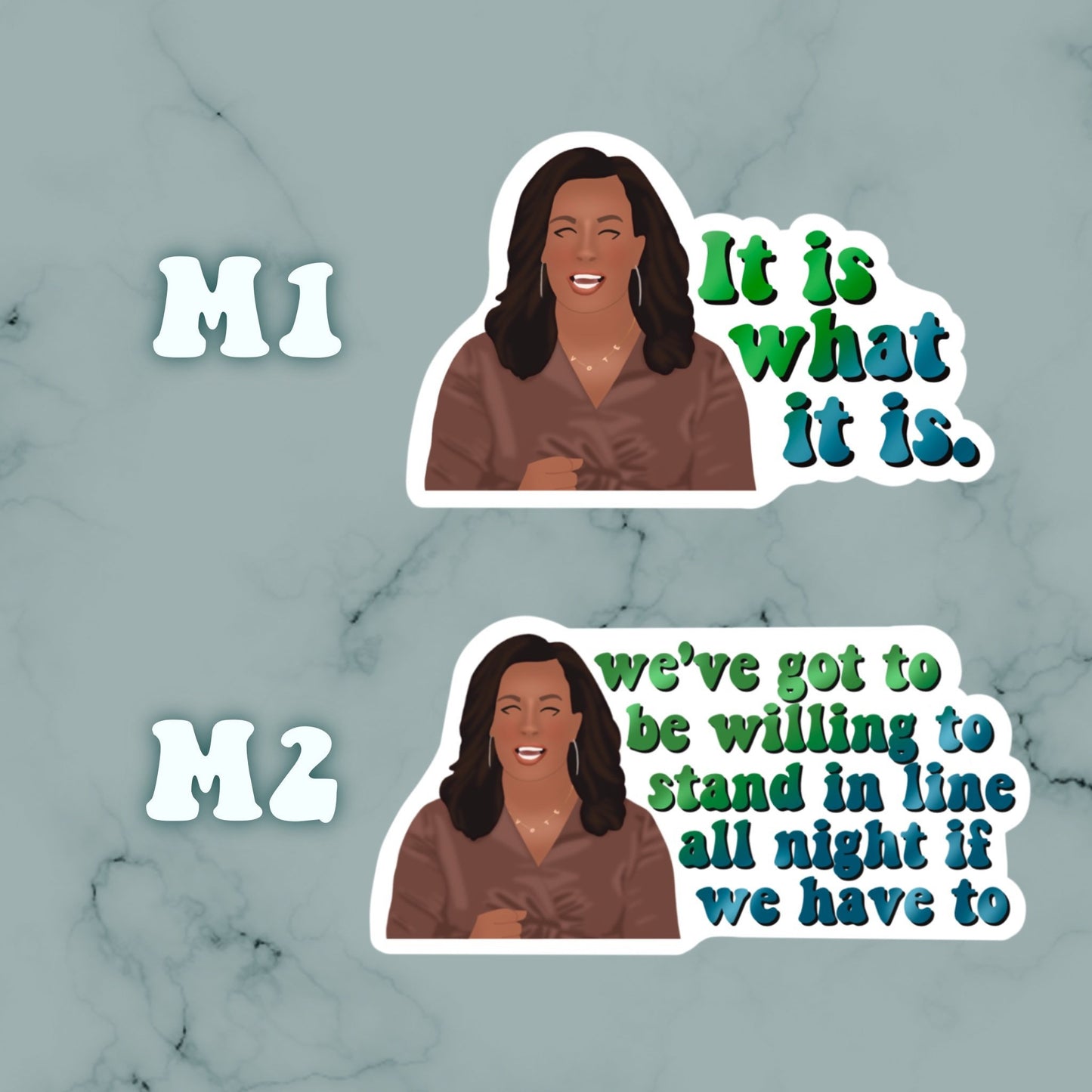 Ladies of the Democratic Party Sticker Pack