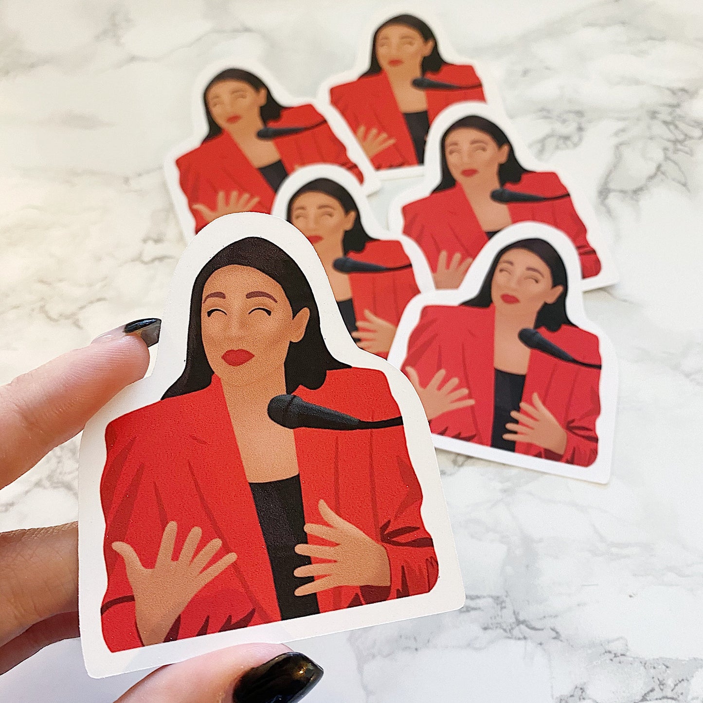 Alexandria Ocasio-Cortez Sticker