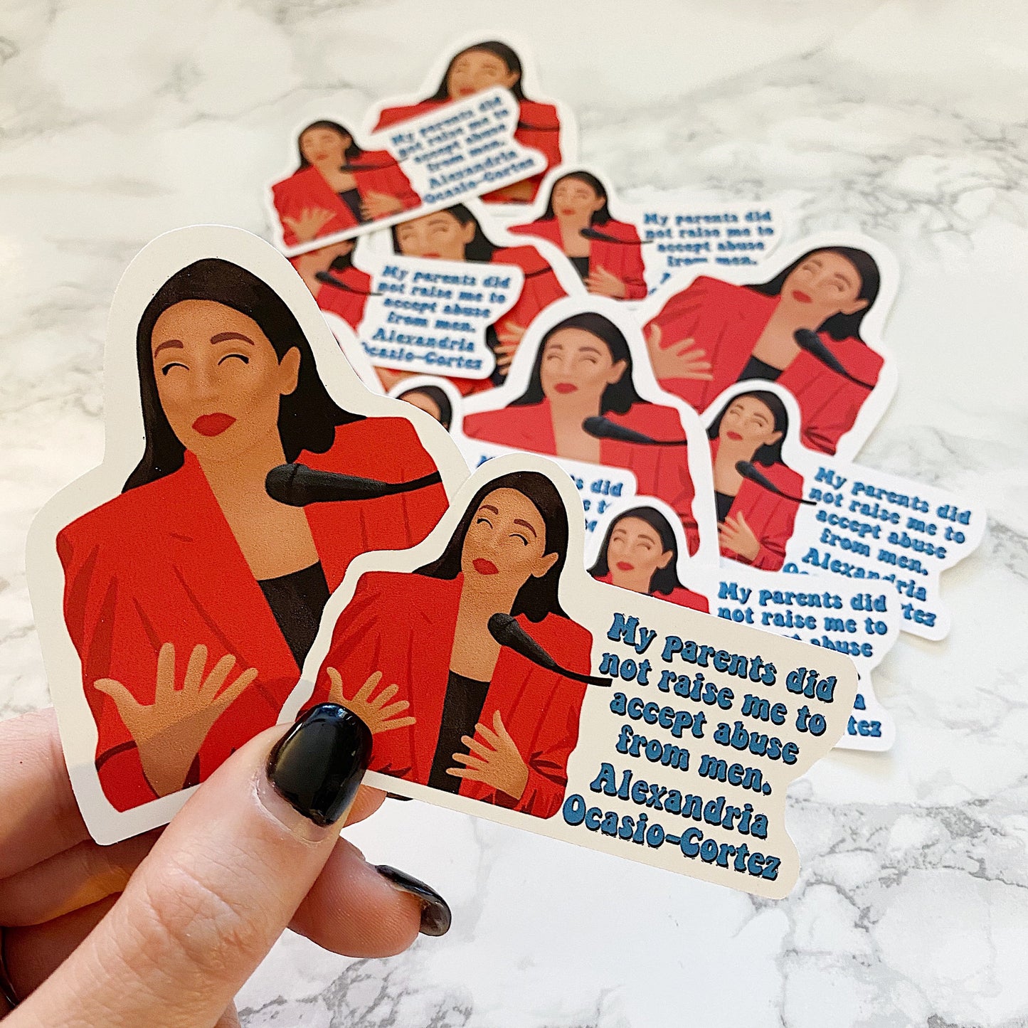 Alexandria Ocasio-Cortez Sticker