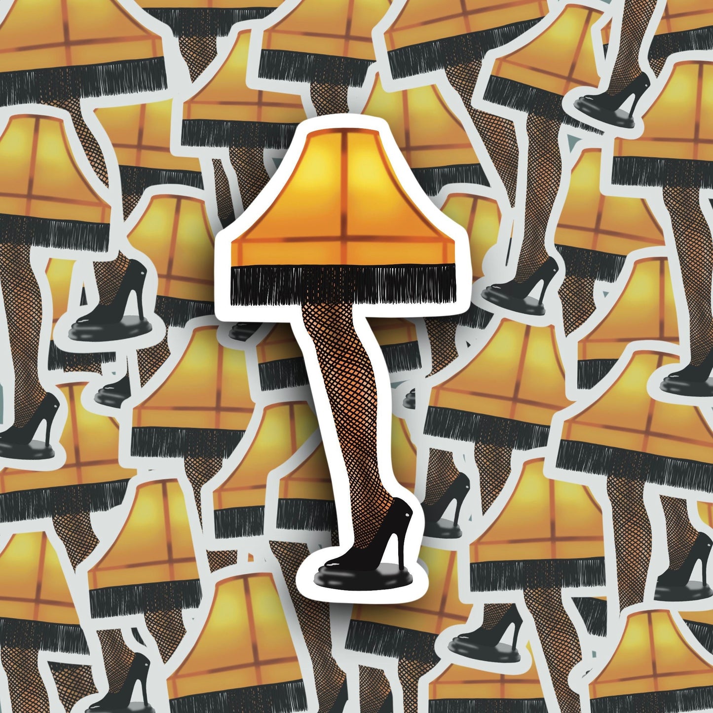 Leg Lamp Sticker