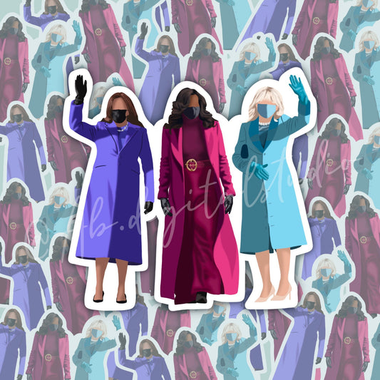 Inauguration Day Outfits Original Sticker