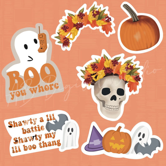 Fall/Halloween Stickers