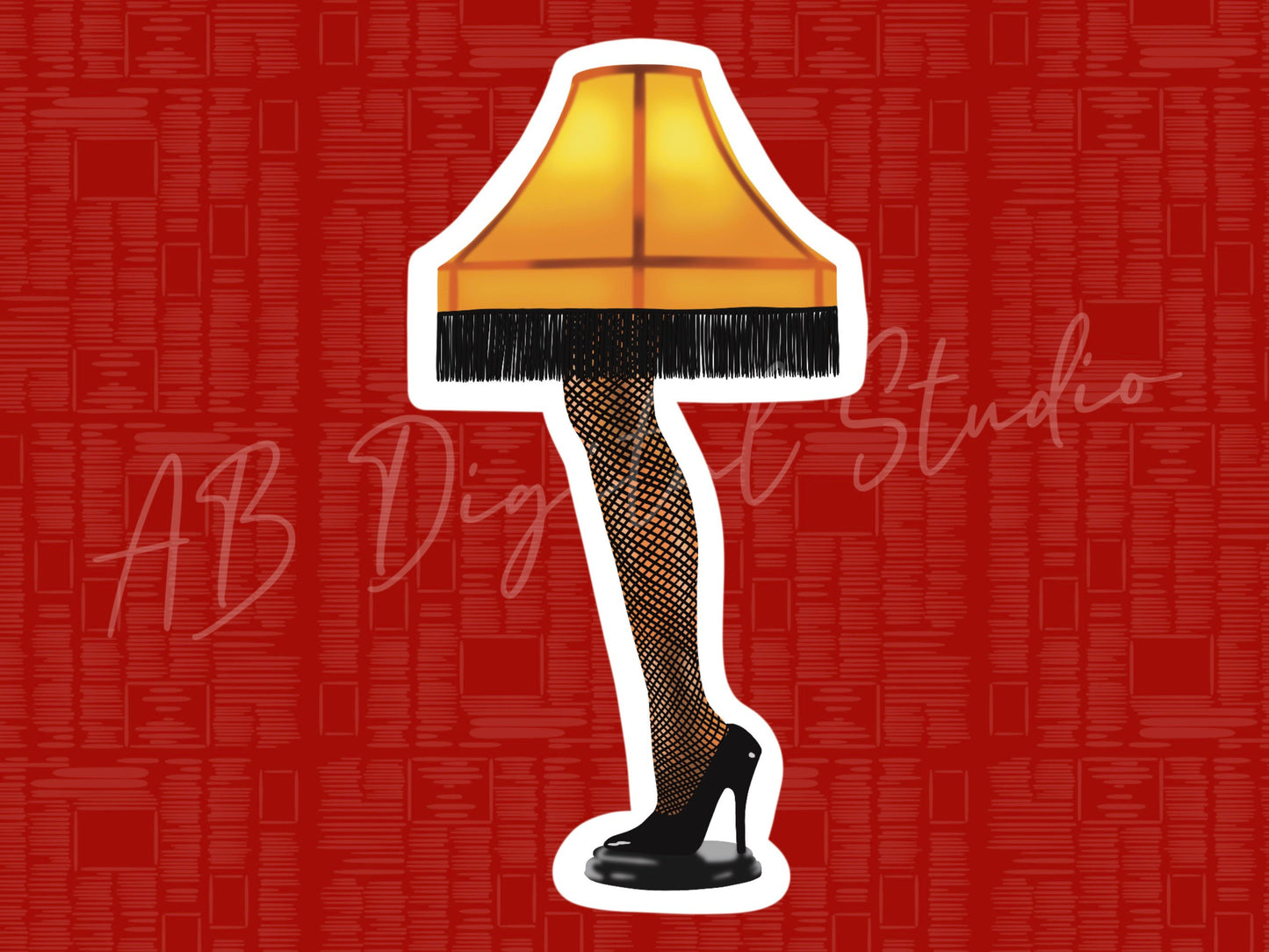 Leg Lamp Sticker