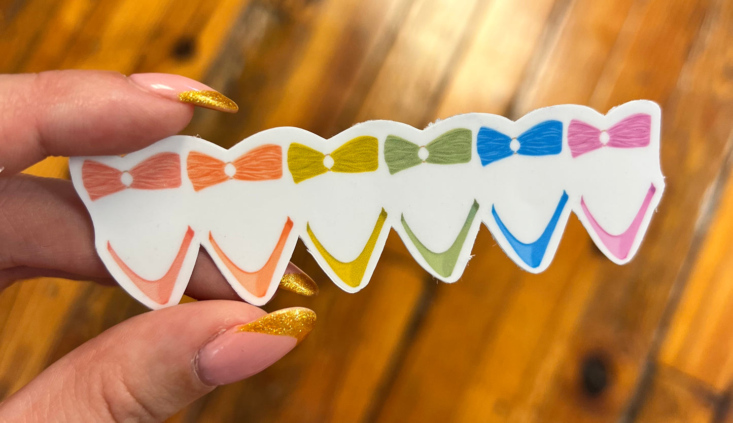 Rainbow Bikini Sticker